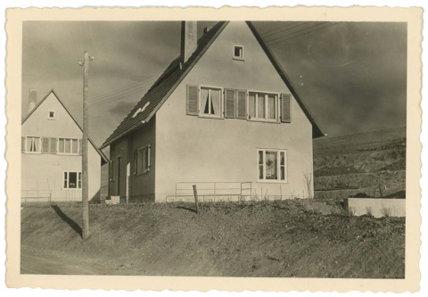 Das fertige Haus 1952