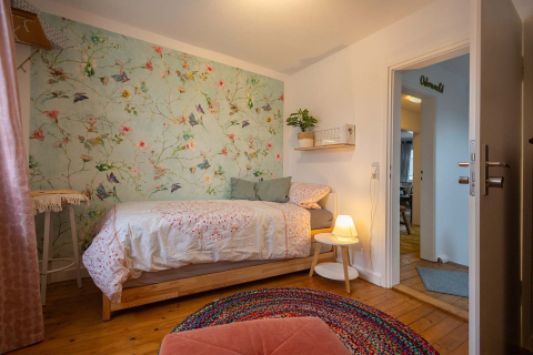 Das Kinderzimmer in der Ferienwohnung Odenwald in 74722 Buchen (Odenwald). 