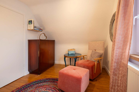 Das Kinderzimmer in der Ferienwohnung Odenwald in 74722 Buchen (Odenwald). 