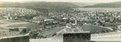 Blick vom Wartturm, datiert 1963