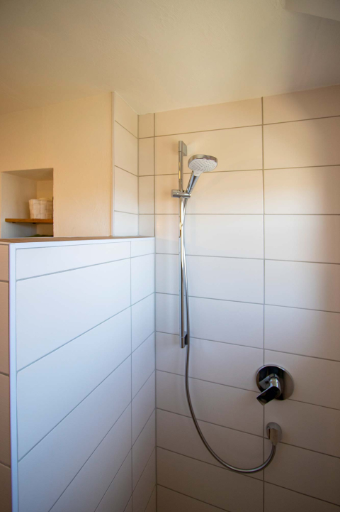 Das Badezimmer in der Ferienwohnung Odenwald in 74722 Buchen (Odenwald). 
