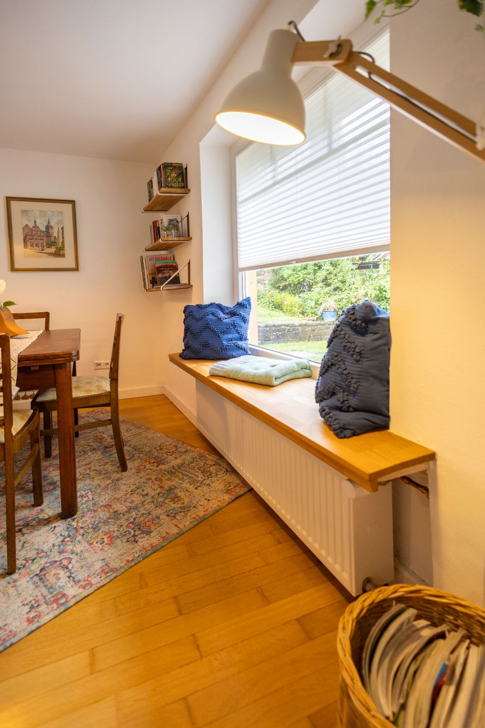 Das Wohnzimmer in der Ferienwohnung Bauland in Paulas Ferienhaus